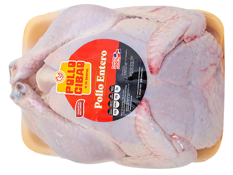 Pollo Entero en Bandeja
